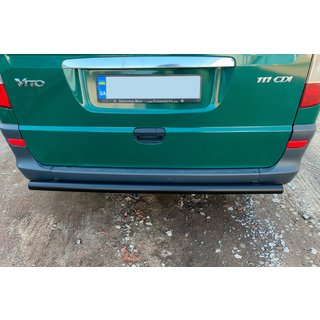 Pałąk Tylny AK002 Czarny (Stal Nierdzewna) Mercedes Vito W639 2004-2014 zdjęcia 3