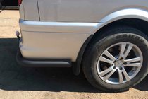 Mercedes Viano 2004-2014 Tylne Narożniki AK003 Czarny (2 szt, Stal Nierdzewna) zdjęcia 1