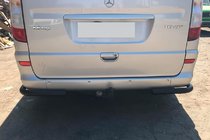 Mercedes Viano 2004-2014 Tylne Narożniki AK003 Czarny (2 szt, Stal Nierdzewna) zdjęcia 6