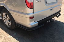 Mercedes Viano 2004-2014 Tylne Narożniki AK003 Czarny (2 szt, Stal Nierdzewna) zdjęcia 3