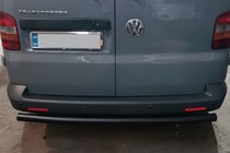 Volkswagen T5 2010-2015 Tylna Belka AK002 Czarna (Stal Nierdzewna) zdjęcia 5