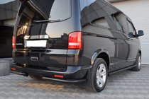 Volkswagen T5 Transporter 2003-2010 Tylne Narożniki AK003 Czarny (2 szt, Stal Nierdzewna) zdjęcia 3