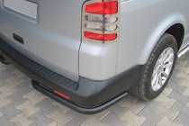 Volkswagen T5 Transporter 2003-2010 Tylne Narożniki AK003 Czarny (2 szt, Stal Nierdzewna) zdjęcia 6