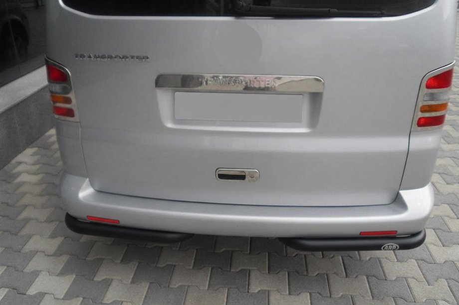 Volkswagen T5 Multivan 2003–2010 Tylne narożniki AK003 Czarny (2 szt., nierdzewne) Image