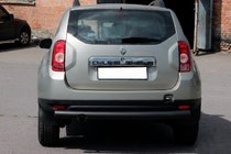 Renault Duster 2008–2017 Tylna Prosta Belka Black (Stal Nierdzewna) zdjęcia 3