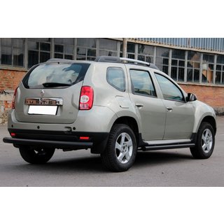 Tylna Prosta Belka Black (Stal Nierdzewna) Renault Duster 2008–2017 zdjęcia 2