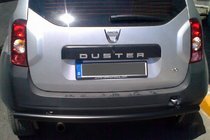 Dacia Duster 2008-2018 Tylna Prosta Belka Black (Stal Nierdzewna) zdjęcia 6