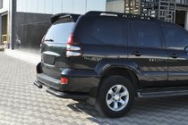 Toyota Land Cruiser Prado 120 2002-2009 Tylne narożniki AK003 Czarny (2 szt., nierdzewne) zdjęcia 6