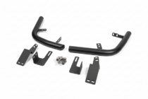 Toyota Land Cruiser Prado 120 2002-2009 Tylne narożniki AK003 Czarny (2 szt., nierdzewne) zdjęcia 10