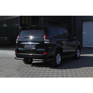 Tylne narożniki AK003 Czarny (2 szt., nierdzewne) Toyota Land Cruiser Prado 120 2002-2009 zdjęcia 4