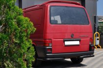 Volkswagen T4 Transporter 1990-2003 Tylne narożniki AK003 Czarny (2 szt., nierdzewne) zdjęcia 3