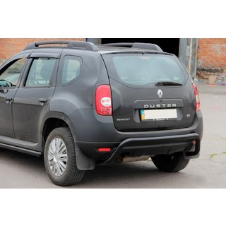 Tylna belka Black (nierdzewna) Renault Duster 2008–2017 zdjęcia 1