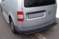 Volkswagen Caddy 2004-2010 Tylna Belka Black (1 szt, Stal Nierdzewna) zdjęcia 2