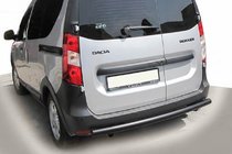 Renault Dokker 2013-2022 Tylna Belka AK002 Czarna (Stal Nierdzewna) zdjęcia 2