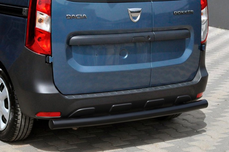 Renault Dokker 2013-2022 Tylna Belka AK002 Czarna (Stal Nierdzewna) Image