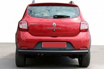 Dacia Sandero 2013-2020 Tylna Belka AK002 Czarna (Stal Nierdzewna) zdjęcia 1