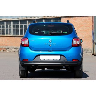 Tylna Belka AK002 Czarna (Stal Nierdzewna) Dacia Sandero 2013-2020 zdjęcia 4