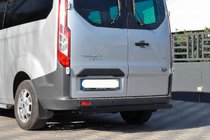 Ford Custom 2013-2022 Tylna Belka AK002 Czarna (Stal Nierdzewna) zdjęcia 1