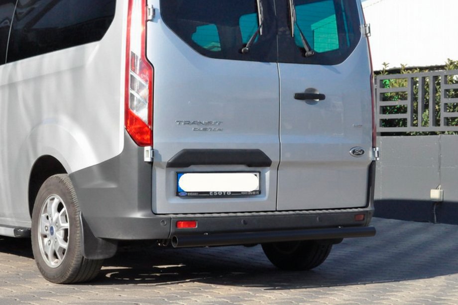 Ford Custom 2013-2022 Tylna Belka AK002 Czarna (Stal Nierdzewna) Image
