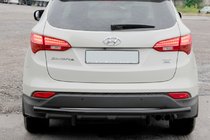 Hyundai Santa Fe 3 2012-2018 Pałąk Tylny AK002 Czarny (Stal Nierdzewna) zdjęcia 3