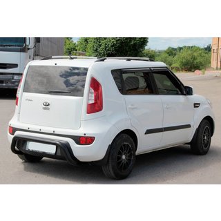 Tylna Belka AK002 Czarna (Stal Nierdzewna) Kia Soul I 2008-2013 zdjęcia 2