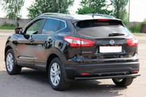 Nissan Qashqai 2014-2021 Tylna Belka AK002 Czarna (Stal Nierdzewna) zdjęcia 3