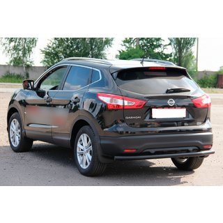 Tylna Belka AK002 Czarna (Stal Nierdzewna) Nissan Qashqai 2014-2021 zdjęcia 3
