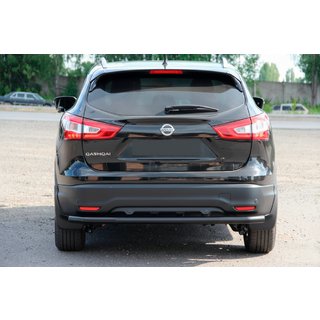 Tylna Belka AK002 Czarna (Stal Nierdzewna) Nissan Qashqai 2014-2021 zdjęcia 2