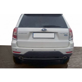 Tylna Belka AK002 Czarna (Stal Nierdzewna) Subaru Forester 2008-2013 zdjęcia 3