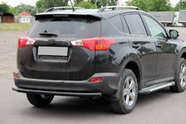 Toyota Rav 4 2013-2018 Tylna Belka AK002 Czarna (Stal Nierdzewna) zdjęcia 1