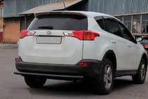 Toyota Rav 4 2013-2018 Tylna Belka AK002 Czarna (Stal Nierdzewna) zdjęcia 2