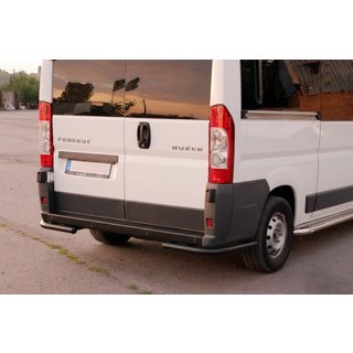 Tylne narożniki AK003 Czarny (2 szt., nierdzewne) Fiat Ducato 2006-2025 zdjęcia 2