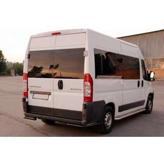 Tylne narożniki AK003 Czarny (2 szt., nierdzewne) Fiat Ducato 2006-2025 zdjęcia 4
