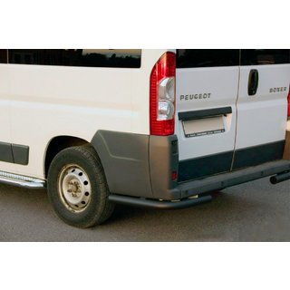 Tylne narożniki AK003 Czarny (2 szt., nierdzewne) Fiat Ducato 2006-2025 zdjęcia 1
