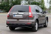 Honda CRV 2012-2016 Pałąk Tylny AK008 Czarny (Stal Nierdzewna) zdjęcia 3