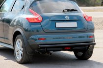 Nissan Juke 2010-2019 Tylna Belka AK002 Czarna (Stal Nierdzewna) zdjęcia 2