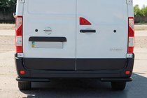 Nissan NV400 2010-2024 Tylne narożniki AK003 Czarny (2 szt., nierdzewne) zdjęcia 2