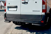 Nissan NV400 2010-2024 Tylne narożniki AK003 Czarny (2 szt., nierdzewne) zdjęcia 8