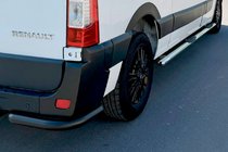 Nissan NV400 2010-2024 Tylne narożniki AK003 Czarny (2 szt., nierdzewne) zdjęcia 5