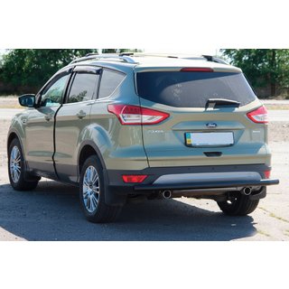 Tylna Belka AK002 Czarna (Stal Nierdzewna) Ford Kuga/Escape 2013-2019 zdjęcia 2