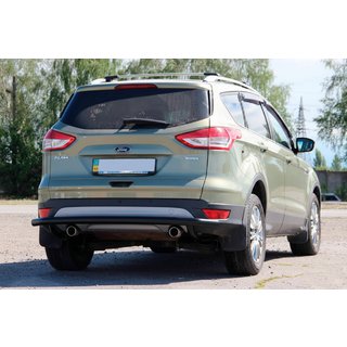 Tylna Belka AK002 Czarna (Stal Nierdzewna) Ford Kuga/Escape 2013-2019 zdjęcia 3