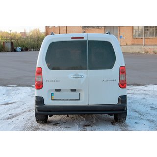 Tylny Pałąk Black (Stal Nierdzewna) 60 mm Citroen Berlingo 2008-2018 zdjęcia 2