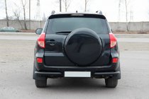 Toyota Rav 4 2006-2013 Tylne narożniki AK003 Czarny (2 szt., nierdzewne) zdjęcia 2