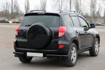 Toyota Rav 4 2006-2013 Tylne narożniki AK003 Czarny (2 szt., nierdzewne) zdjęcia 4