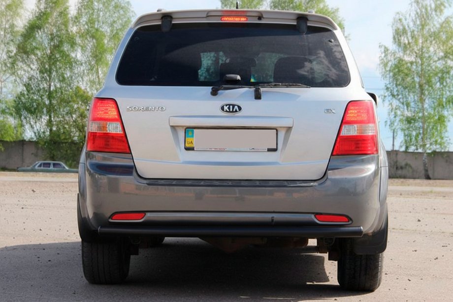 Kia Sorento I BL 2002-2009 Pałąk Tylny AK002 Czarny (Stal Nierdzewna) Image