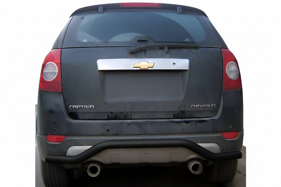 Chevrolet Captiva 2006-2019 Pałąk Tylny AK008 Czarny (Stal Nierdzewna) Image