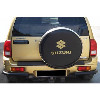 Tylny Ochraniacz AK003 Czarny (Stal Nierdzewna) Suzuki Vitara 1998-2006