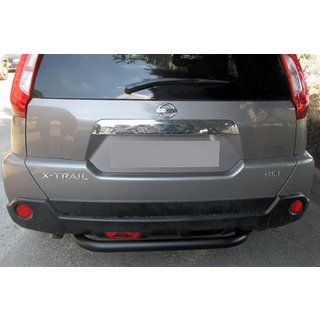 Tylny Uchwyt AK007 Czarny (2 szt., Stal Nierdzewna) Nissan X-trail T31 2007-2014