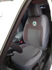Skoda Octavia II A5 2010-2013 Pokrowce Samochodowe (Skóra Syntetyczna↗Tkanina, Premium) zdjęcia 5
