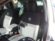 Skoda Octavia III A7 2013-2019 Pokrowce Samochodowe (Skóra Syntetyczna↗Tkanina, Premium) zdjęcia 17